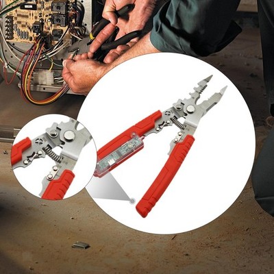 Electrical Wire Stripper with Electricity Measurement Function for Cut Strip