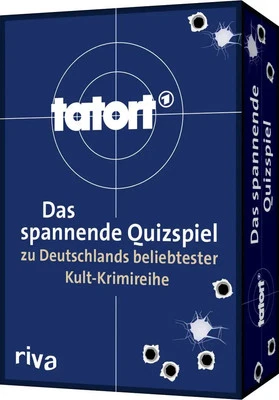 RIVA VERLAG Tatort - Das spannende Quizspiel zu Deutschlands beliebtester Kult-Krimireihe