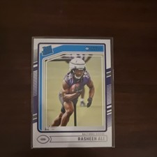 2024 Panini Donruss Rated Rookie Rasheen Ali #347 Baltimore Ravens