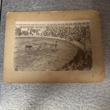 Foto taurina de colección escena taurina española matador torero