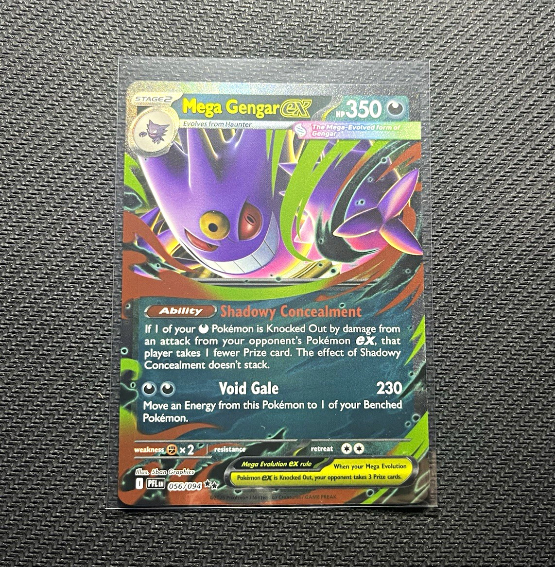 Mega Gengar ex - ME02: Phantasmal Flames (PFL)
