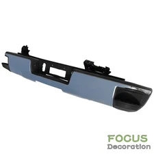 Chrome-Rear Bumper Assembly For Chevy Silverado GMC Sierra 1500 2014-2017 2018