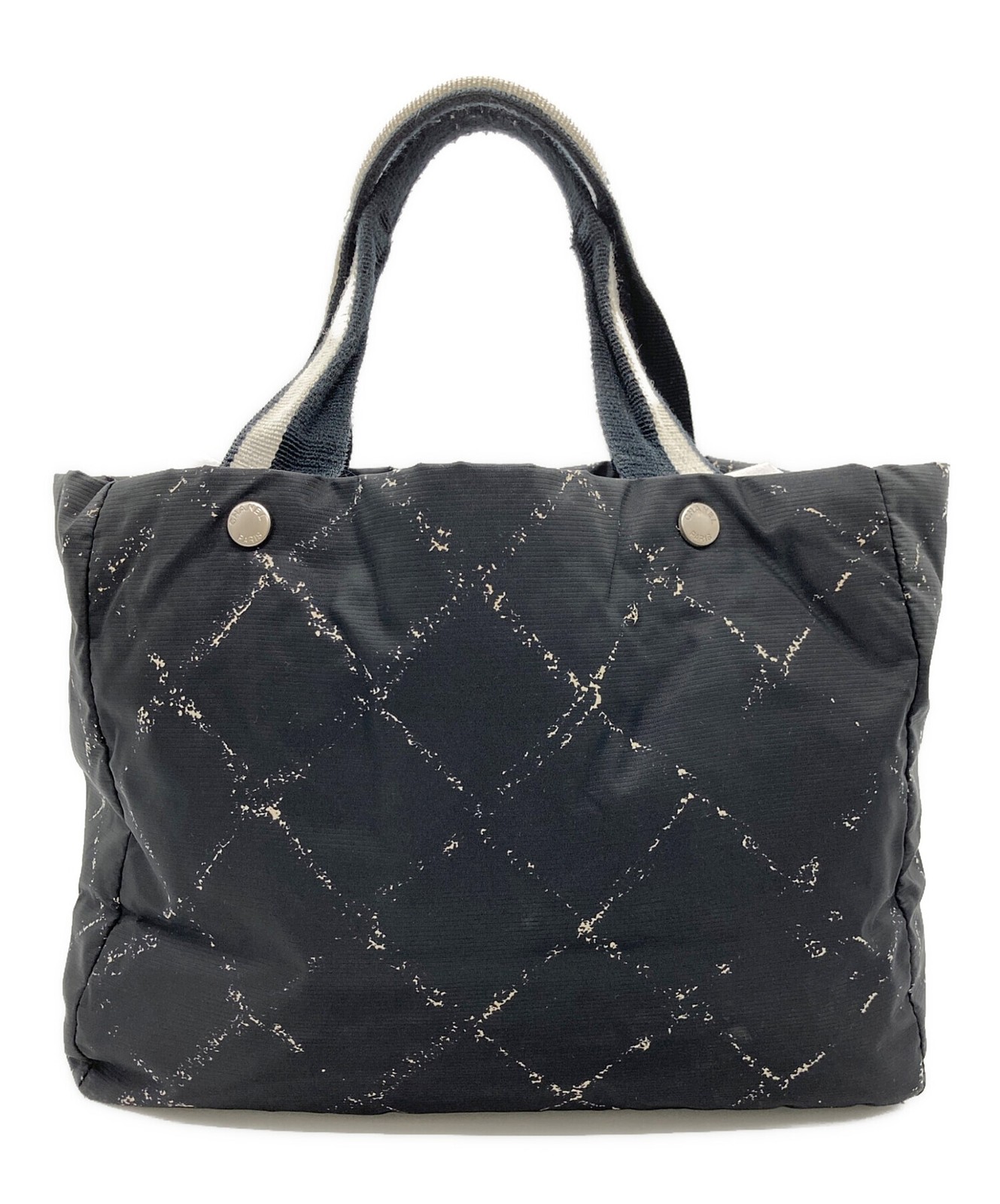 Chanel Black Tote Bag Luxury Leather Handbag