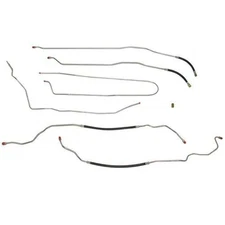 Fuel Line Kit For 90-91 K5 Blazer Stainless Fine Lines-TGL9104SS