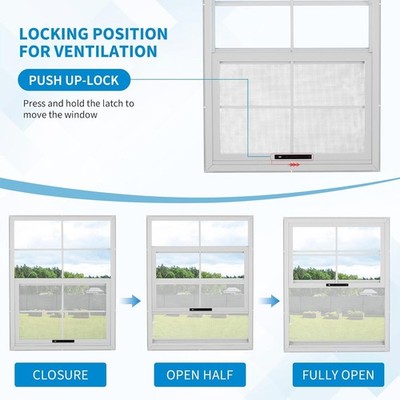 Compact 2Pack Sliding Window Aluminum Frame Acrylic Flush Mount for Shed Garages