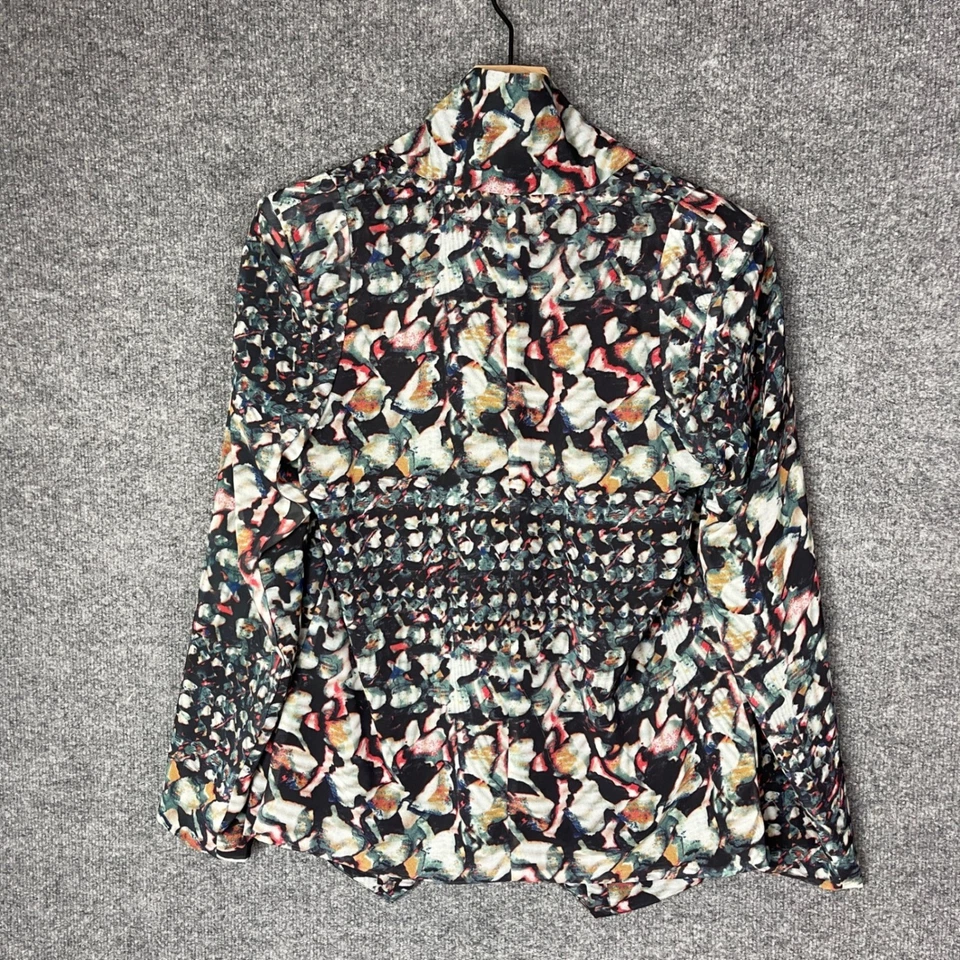 Cartonnier Anthropologie Abstract Print Blazer Jacket Women's Small - Image 3 of 4