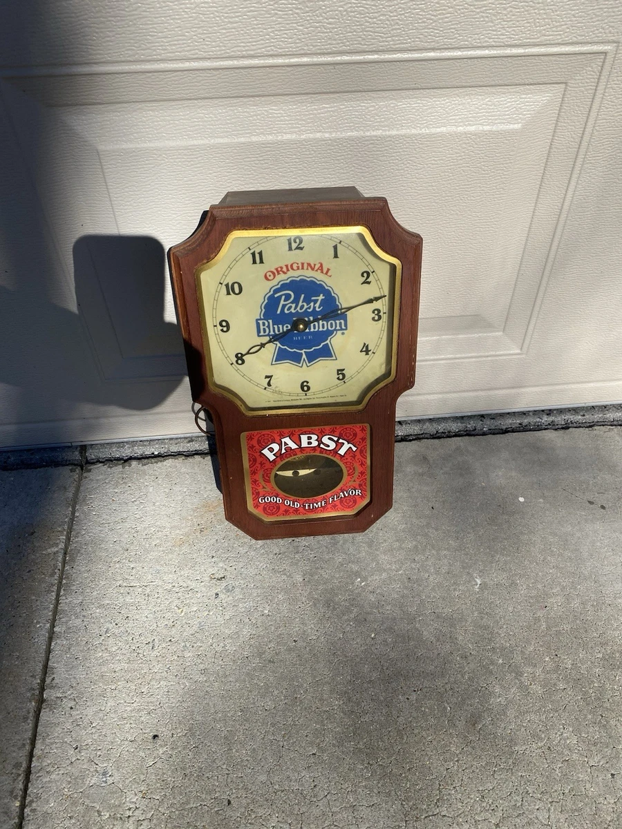 Pabst Clock In Collectible Pabst Signs & Tins for sale | eBay