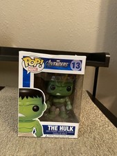 Funko Pop! Vinyl Avengers The Hulk #13 Bobblehead Figure Marvel 2012 Vaulted
