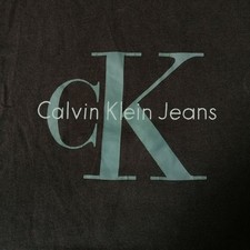 VintageCK Calvin Klein Jeans Shirt Size Large Faded Discolored Stained