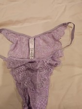 Victoria's Secret Women's Lace Dream Angels Medium Brazilian Panty