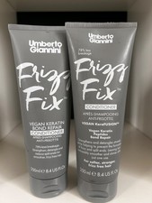 UMBERTO GIANNINI FRIZZ FIX VEGAN KERATIN BOND REPAIR CONDITIONER 2 x 250ml