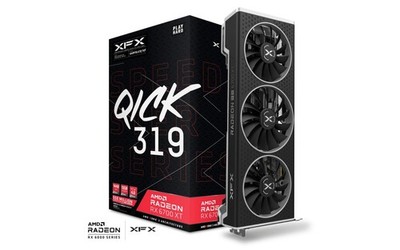 XFX SPEEDSTER QICK 319 AMD Radeon RX 6700 XT BLACK Gaming 12GB GDDR6X...