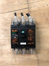 FUJI ELECTRIC EA33 3-POLE 10 AMP CIRCUIT BREAKER  Used Clean