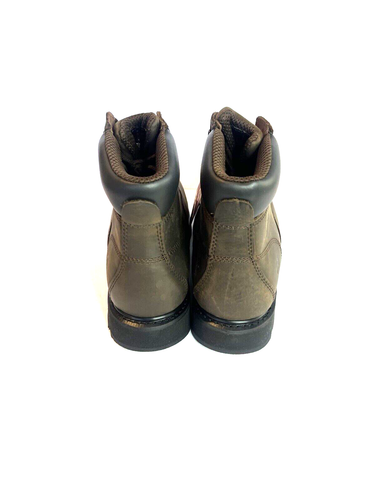 NEW Wolverine McKay Brown Leather Waterproof Steel Toe 6” Work Boots Men Sz 11.5 - Picture 5 of 17