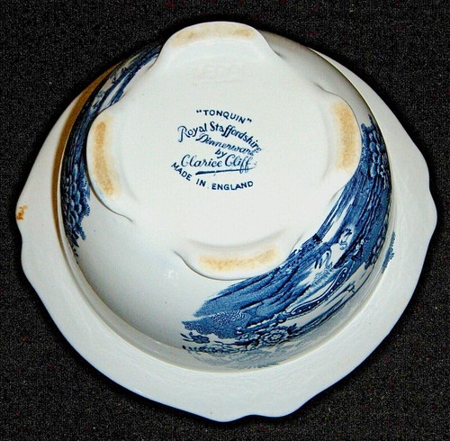 Vintage Arthur Wilkinson Royal Staffordshire 'Tonquin' Blue & White Transferware - Picture 51 of 62