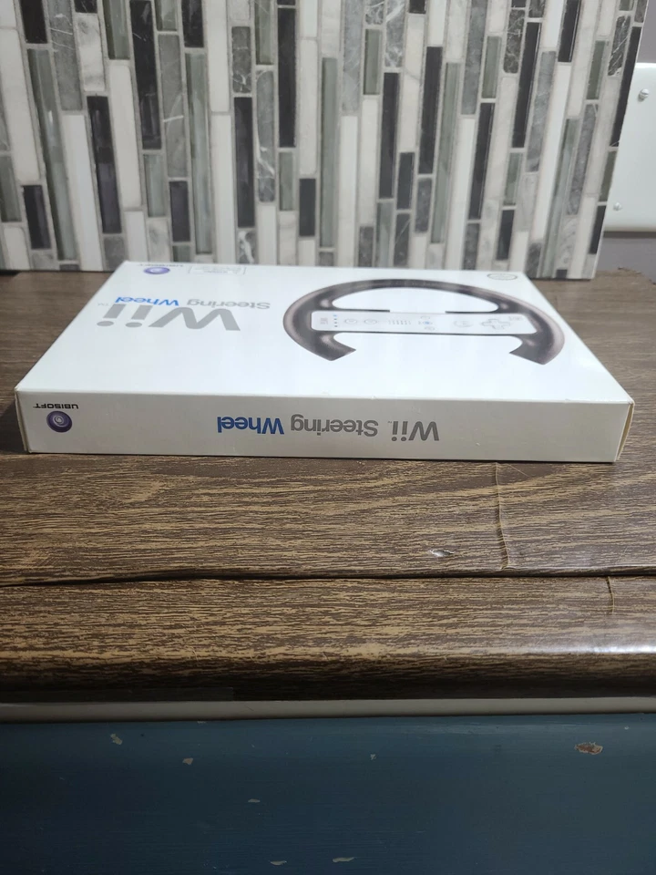 Ubisoft Steering Wheel For Nintendo Wii Racing Wheel holds Wii Remote - Image 4 of 4