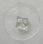 Clear Cut Glass Footed Bowl, Dish, Vintage,  9.5 cm Diameter