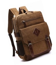 kenox mens large vintage canvas backpack