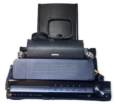 Sony HCD-HDX589W HDMI 5-DVD Changer Home Theater TA-SA100WR