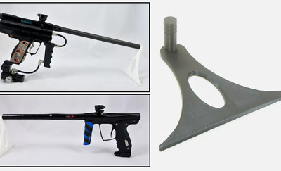 Paintball Marker Barrel-Insert Display Stand - Perfect for taking pictures