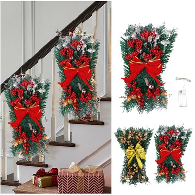 Decoration Decoration Trim Stairway Stairs Prelit Christmas LED 10