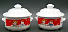 Vintage 2 Campbell Soup Kids Bowls with Lid - 1998 HH