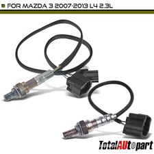 New 2Pcs O2 Oxygen Sensor for Mazda 3 2007-2013 L4 2.3L Upstream and Downstream