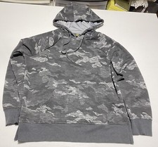 Athletic Works Camouflage Pullover Women's sz Lg 12-14 Hoodie with Front Pocket