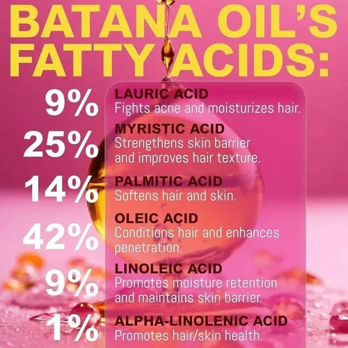 Organic Batana Oil - Hair Growth Oil, Botana Oil, Sourced from Honduras - 100ml - Picture 6 of 9