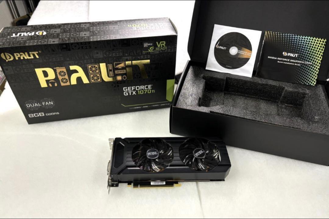 Palit GeForce GTX 1070 Ti DUAL FAN 8GB GDDR5 Graphics Card | eBay