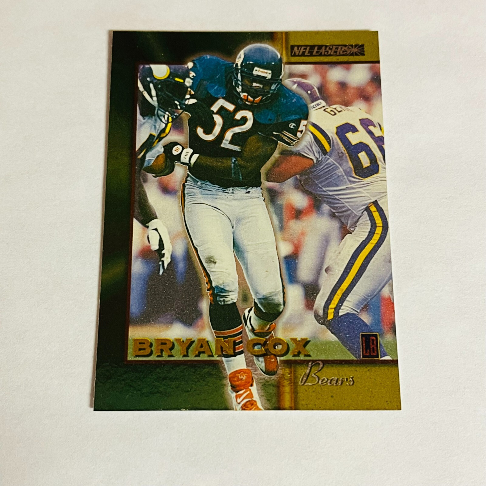 1996 Score Football Scoreboard NFL Lasers #6 Bryan Cox