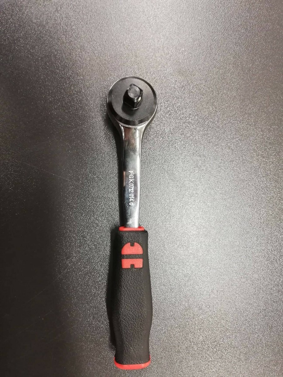 シュトラ×4 EZ Red Short Flex Ratchet - 4S04 Stubby Quarter Stick Tool