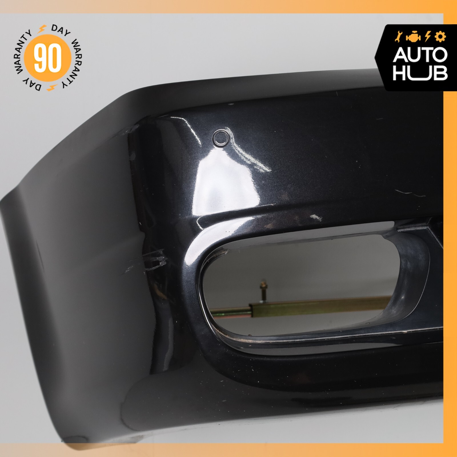 09-13 Maserati Quattroporte S GT S M139 Sport Rear Bumper Cover Black OEM 68k