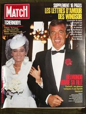 PARIS MATCH 1929 16/05/1986 BELMONDO TCHERNOBYL POLANSKI DENEUVE UKRAINE REAGAN