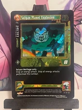 Dragon Ball GT TCG Saiyan Planet Explosion 164 Baby Saga Unlimited Alt Foil!