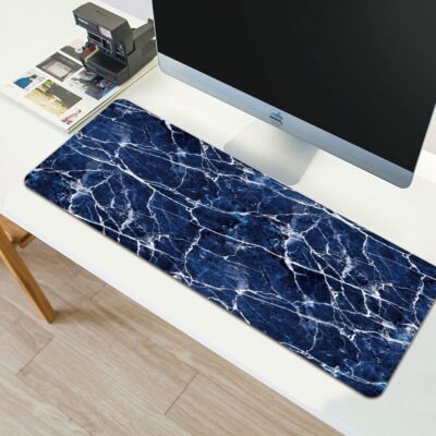 Informatica - Tappetino Per Mouse XXL, 60 X 30 Cm Nero Mouse Pad Per Pc Computer Laptop Per - Foto 3