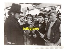 GREGORY PECK LEO GENN HARRY ANDREWS SEAMUS KELLY ORIG 7X9 PHOTO 1956 MOBY DICK