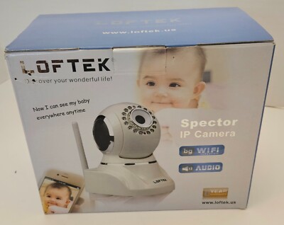 Loftek Spector IP Baby Monitor Camera  Remote Pan Tilt Rotate WIFI