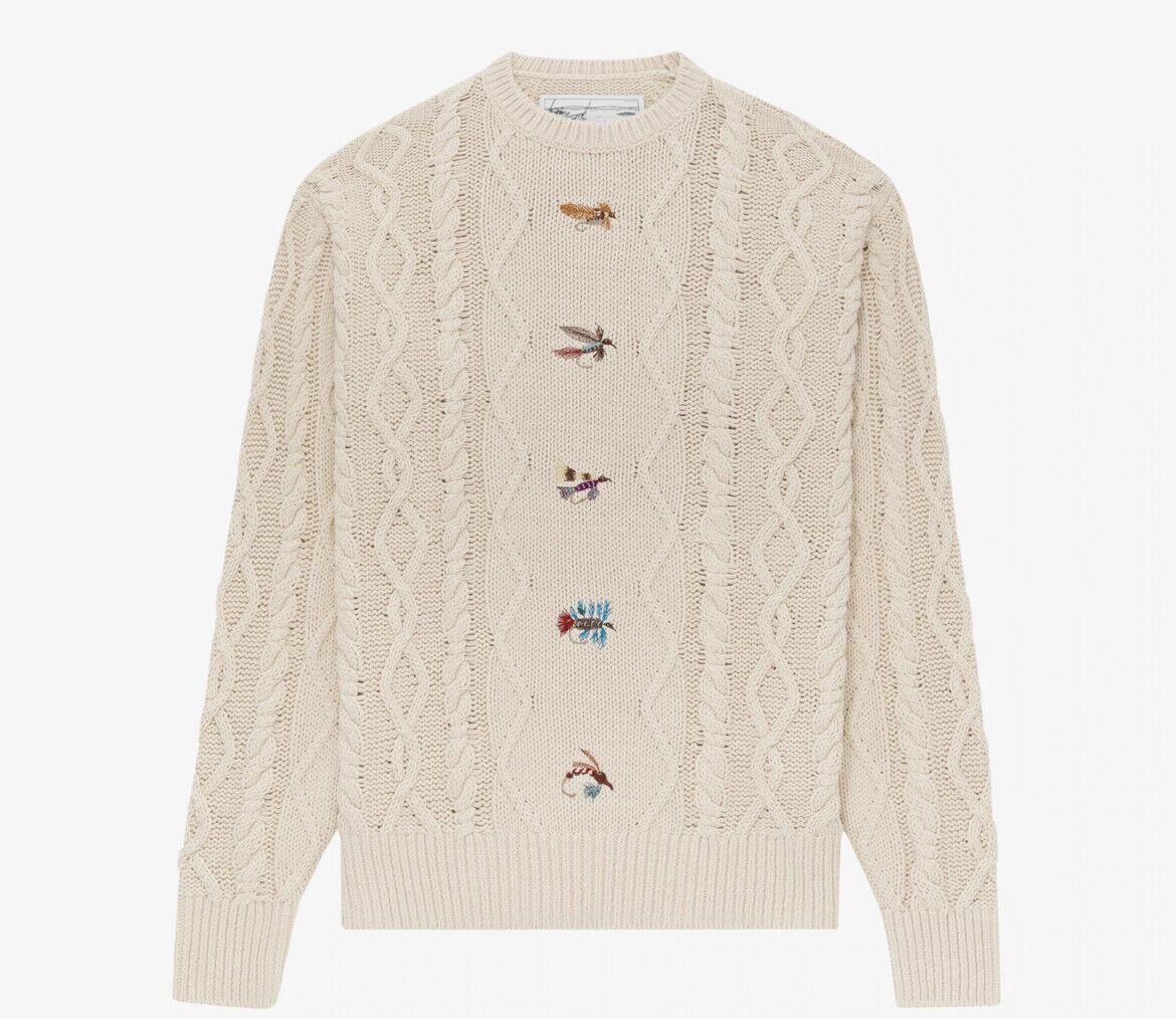 NEW Aime Leon Dore ALD / Woolrich Flies Sweater XL cream | eBay NEW Aime Leon Dore ALD / Woolrich Flies Sweater XL cream | eBay
