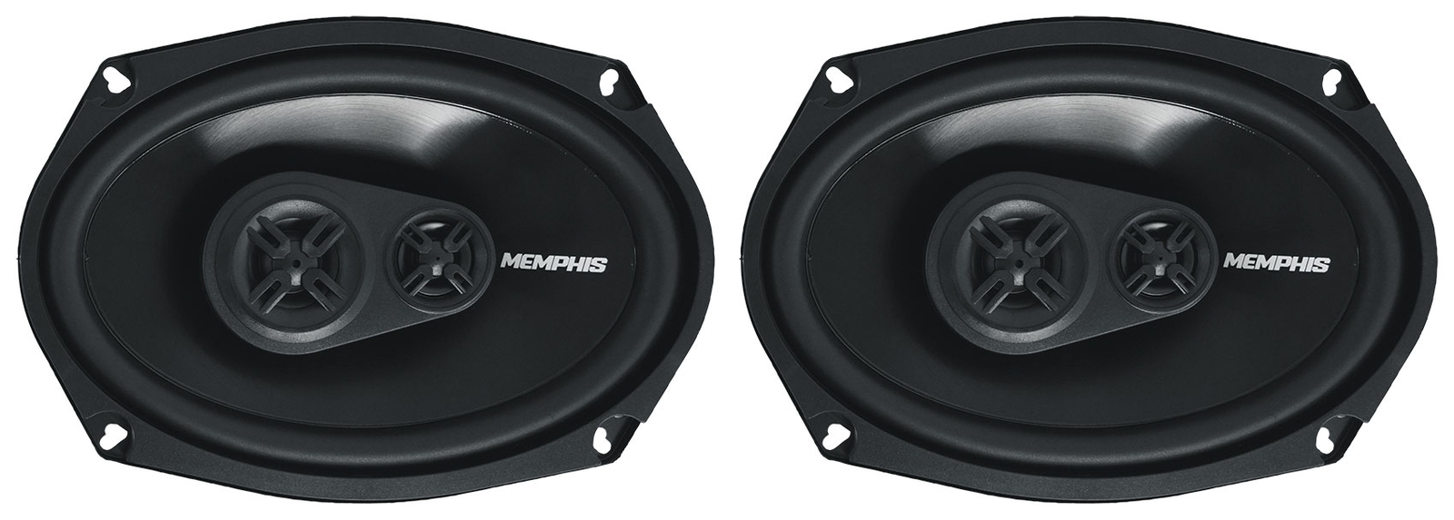 4 Memphis Audio SRX693V 6x9 110-Ваттные тонкие 3-полосные автомобильные стереодинамики