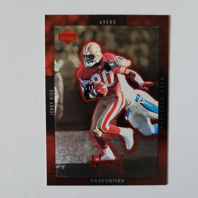 JERRY RICE CARDS You Pick 1995 1996 1997 Topps Score Upper Deck Edge Playoff
