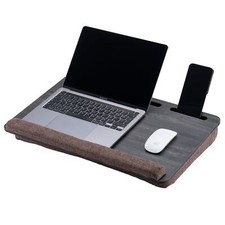 Laptop Tray for Bed, Lap Desk, Stand for Bed, Lap top Tray with Cushion, Lapb...