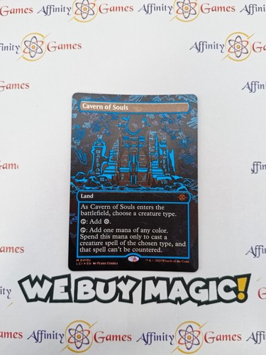 MTG | Cavern of Souls (Borderless) | LCI | Foil | Light Played | Englisch