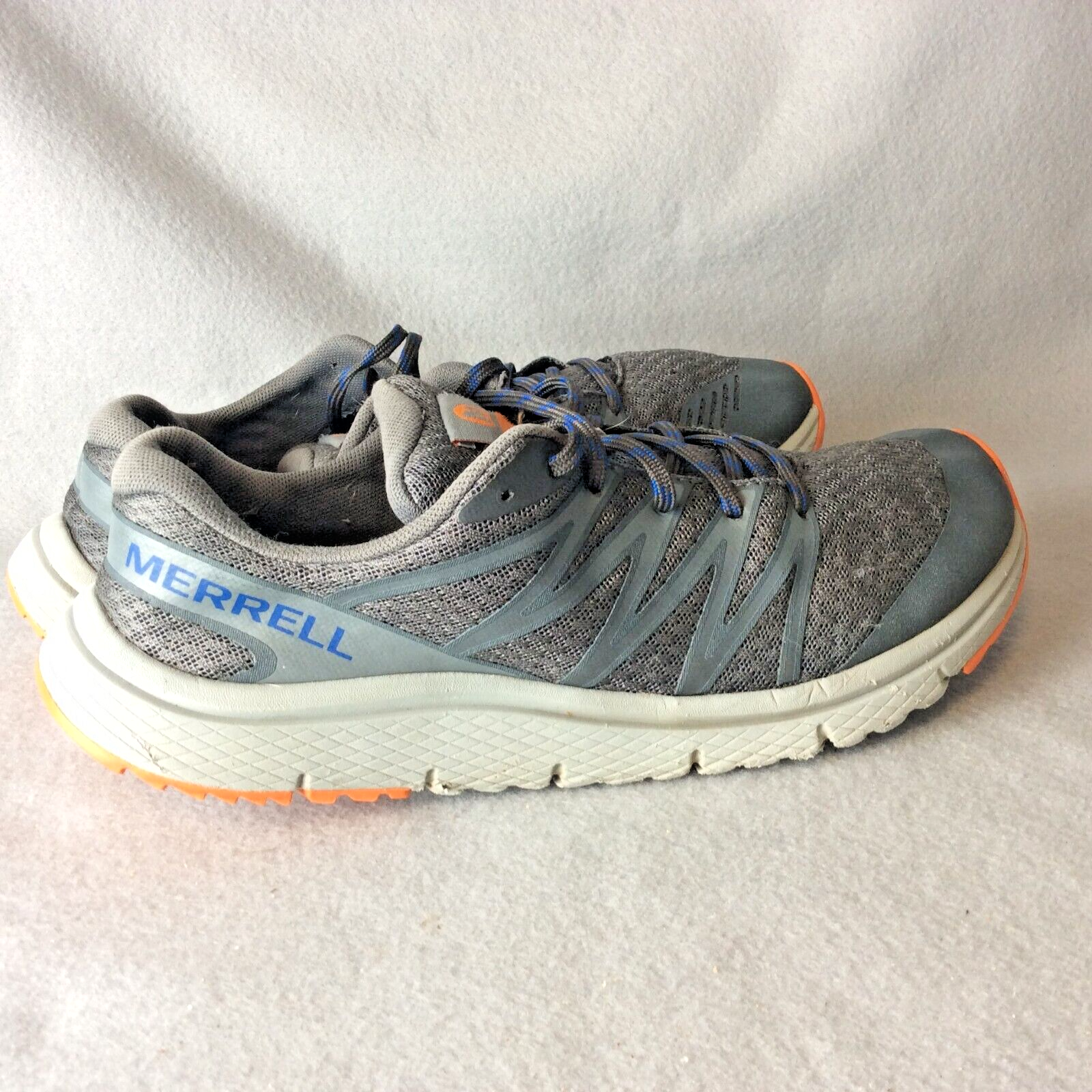 Scarpe da corsa Merrell Overhaul Trail Training da uomo taglia 8 5 grigie stringate J066129