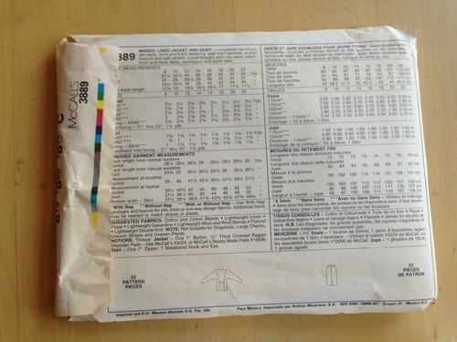 1980's M2 McCall's Sewing Pattern, Uncut, Choose Your Style - Picture 27 of 43