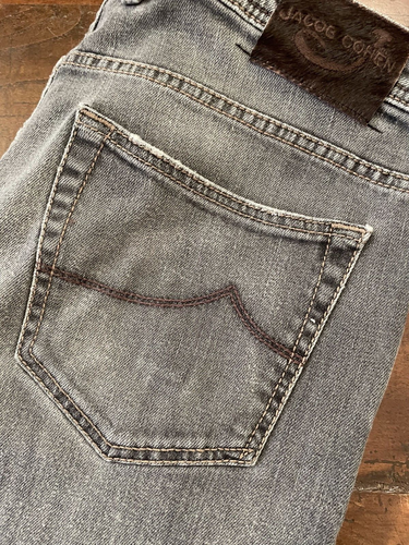 Pantalon Jeans VOGHER Bleu Stone Taille 42 - Coupe Bootcut, Coton-élastanne, Occasion Très Bon état