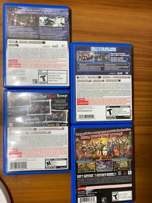 4 Random Playstation PS Vita Games Lot -tested- | eBay