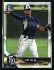 Sean Guilbe 2018 Bowman Chrome Refractor #BDC-144 Baseball Card