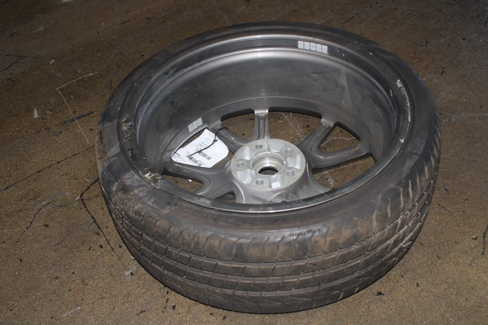 Ferrari California, Front Wheel, Curb Rash, Used, P/N 242156