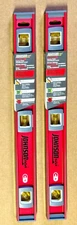 NEW 2 PACK 24" Johnson Magnetic Heavy Duty Aluminum Level 53-030 ~ Free Shipping